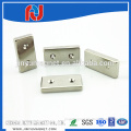 ndfeb rectangle permanent magnet with screw hole